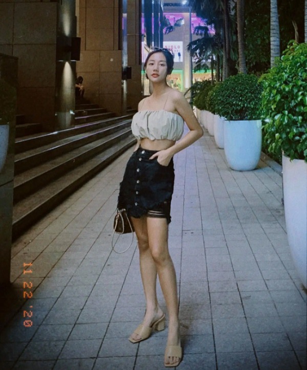 Văn Mai Hương nhan sắc và vóc dáng ngày một thăng hạng. Ảnh: FBNV