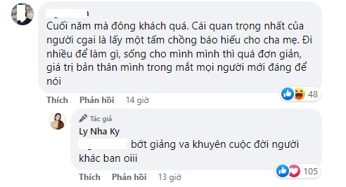 Lý Nhã Kỳ đáp trả khi bị CDM lên tiếng 'giáo huấn' chữ 'Hiếu'. Ảnh: FBNV Lý Nhã Kỳ đáp trả khi bị CDM lên tiếng 'giáo huấn' chữ 'Hiếu'. Ảnh: FBNV