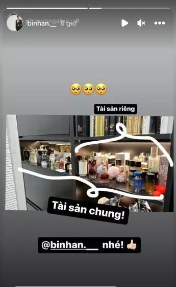 Màn phân chia tài sản cực đáng yêu của Bình An và Phương Nga. Ảnh: FBNV Màn phân chia tài sản cực đáng yêu của Bình An và Phương Nga. Ảnh: FBNV