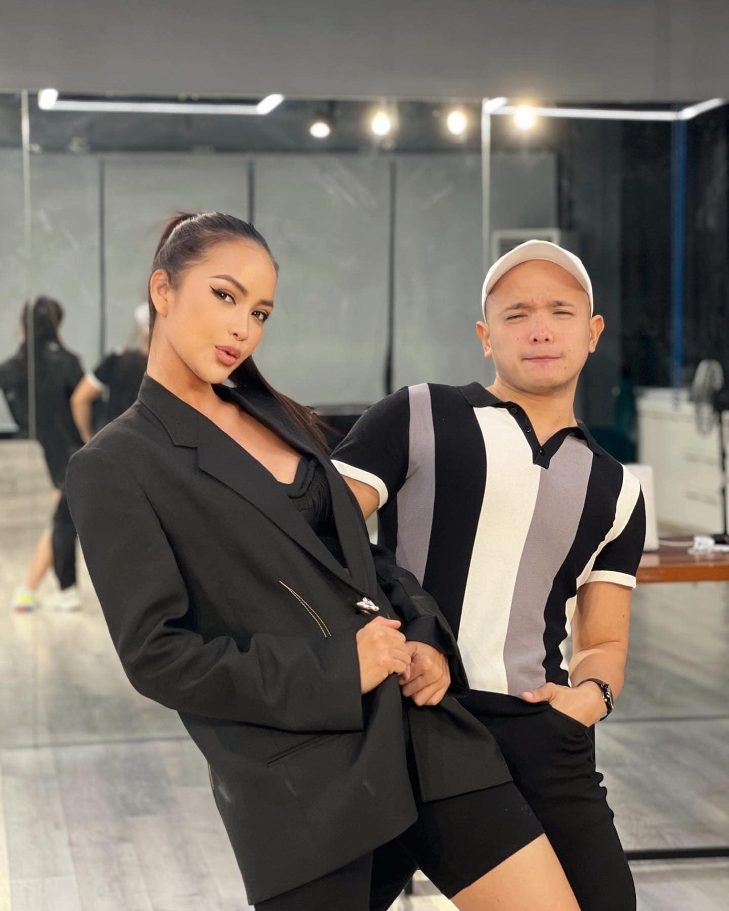 Thấy trò Ngọc Châu cực đáng yêu. Ảnh: FBNV