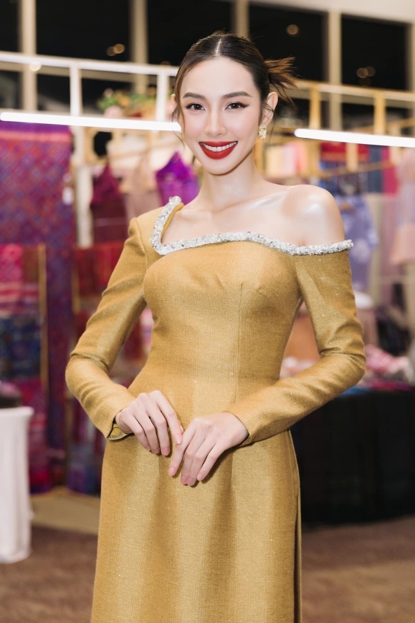 Thùy Tiên xinh đẹp hiện diện trong sự kiện ở Thái Lan. Ảnh: Internet Thùy Tiên xinh đẹp hiện diện trong sự kiện ở Thái Lan. Ảnh: Internet
