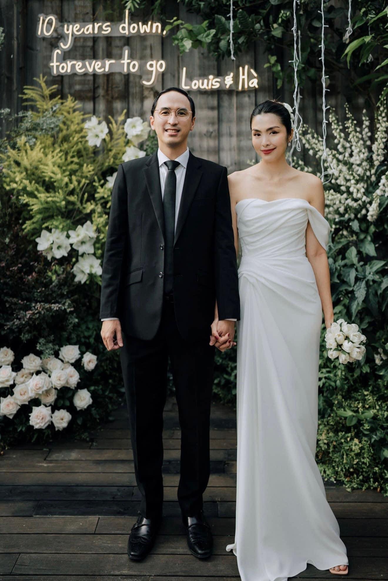 Tăng Thanh Hà và Louis Nguyễn vừa kỷ niệm 10 năm kết hôn. Ảnh: Internet