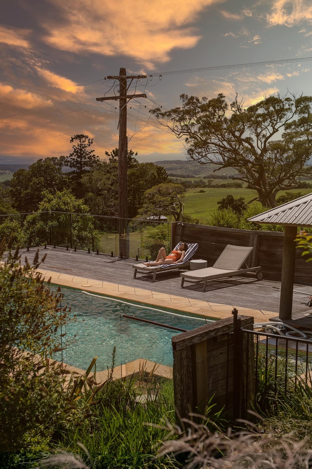 Tăng Thanh Hà đang có chuyến nghỉ dưỡng ở Úc cùng gia đình. Ảnh: FBNV