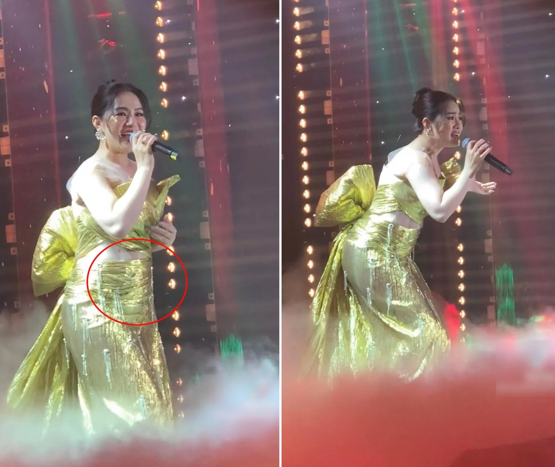 Lương Bích Hữu liên tục vướng nghi vấn mang bầu thời gian gần đây. Ảnh: Internet