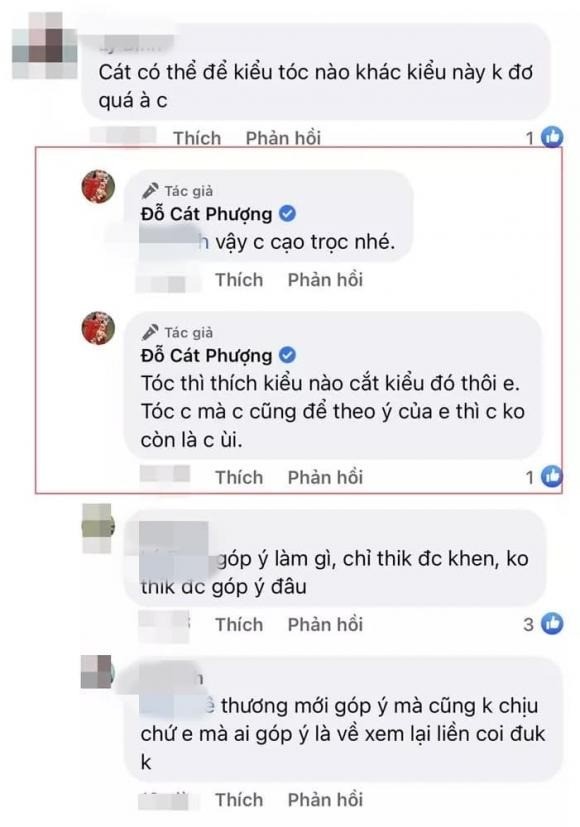 Cát Phượng buông lời thiếu tinh tế khi bị CDM chê bai nhan sắc - Ảnh 3 Cát Phượng buông lời thiếu tinh tế khi bị CDM chê bai nhan sắc - Ảnh 3