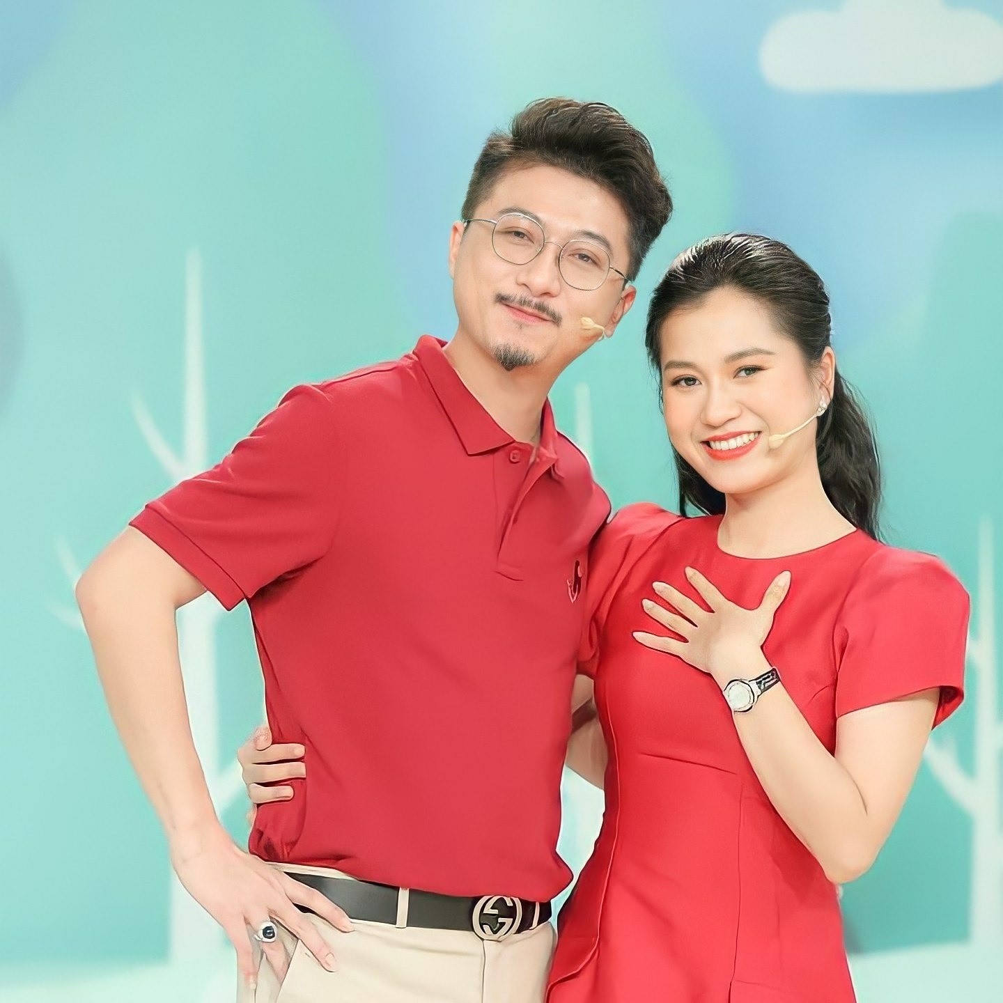 Lâm Vỹ Dạ tiết lộ bản thân rất nỗ lực để 'tán đổ' ông xã Hứa Minh Đạt. Ảnh: Internet