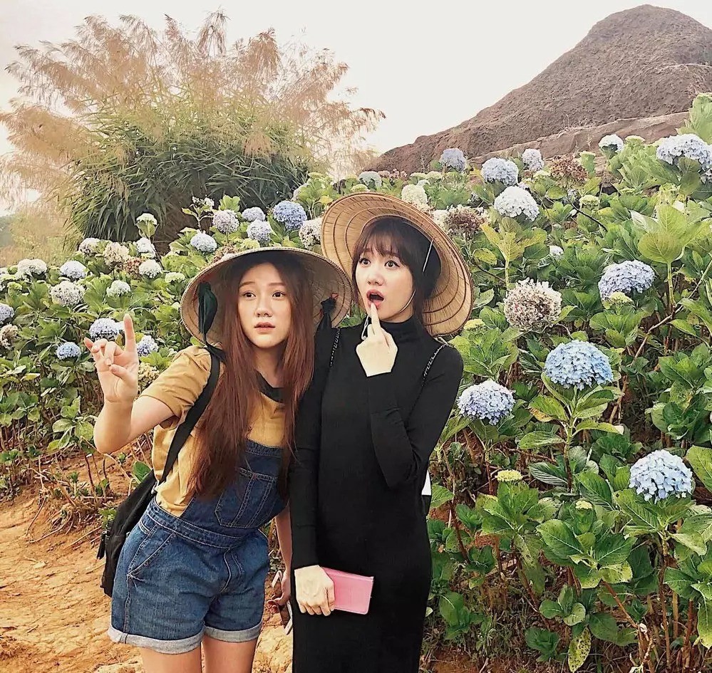 Uyển Ân có mối quan hệ thân thiết với chị dâu Hari Won. Ảnh: FBNV