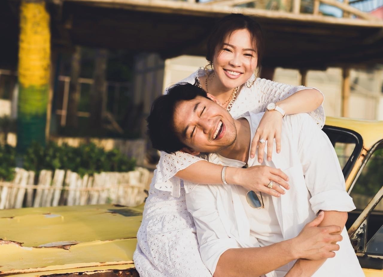 Quý Bình và Ngọc Tiền có hôn nhân hạnh phúc. Ảnh: FBNV