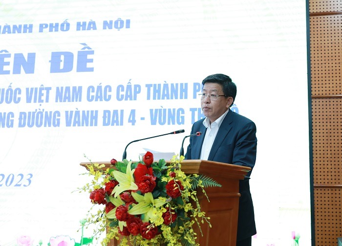 Phó Chủ tịch UBND Thành phố Dương Đức Tuấn phát biểu tại Hội nghị Phó Chủ tịch UBND Thành phố Dương Đức Tuấn phát biểu tại Hội nghị