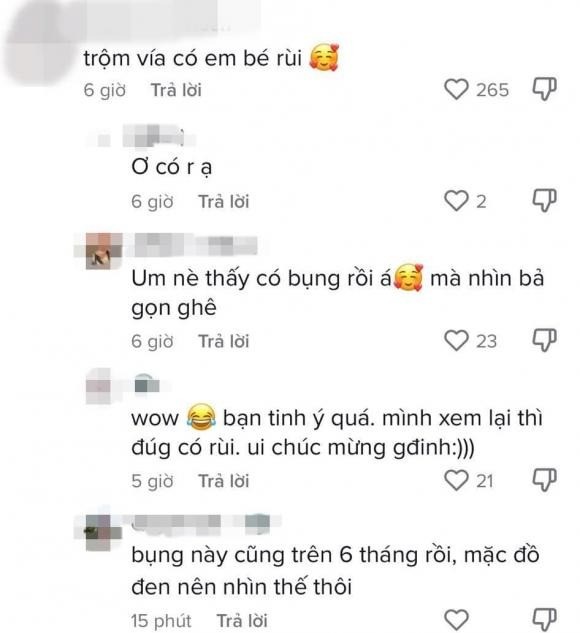 CDM đều cho rằng Đỗ Mỹ Linh đã mang bầu khoảng 4 tháng trở ra. Ảnh: Chụp màn hình