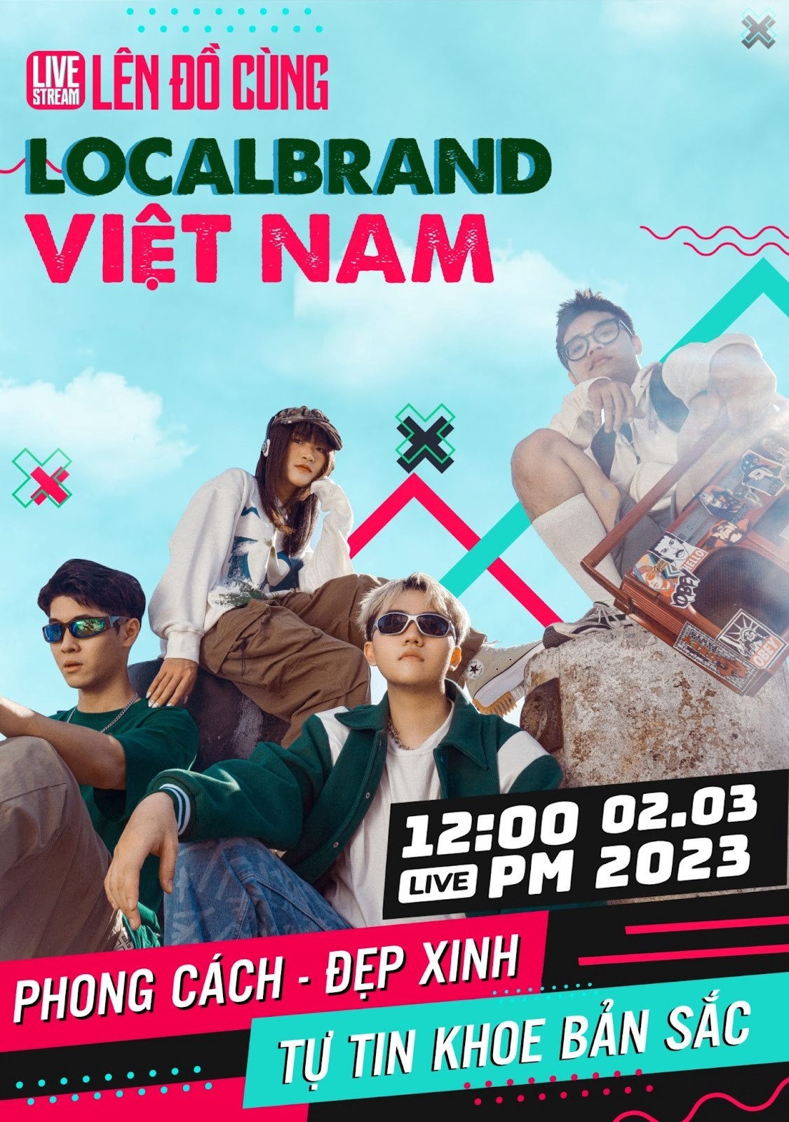 Lần đầu tại Việt Nam trên livestream bán hàng có sàn catwalk 1 Lần đầu tại Việt Nam trên livestream bán hàng có sàn catwalk 1