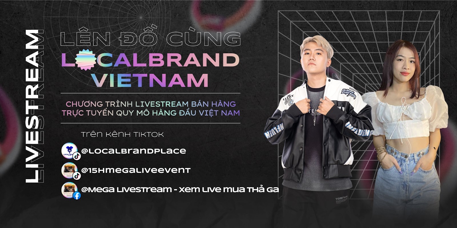 Lần đầu tại Việt Nam trên livestream bán hàng có sàn catwalk 3 Lần đầu tại Việt Nam trên livestream bán hàng có sàn catwalk 3