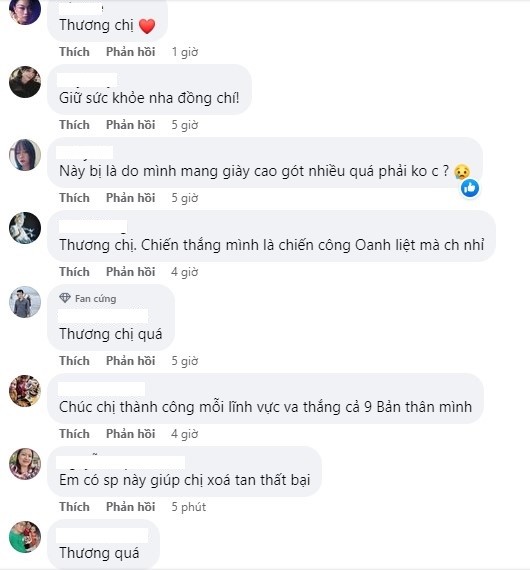 CDM xót xa cho các vết thương của Võ Hoàng Yến. Ảnh: FBNV CDM xót xa cho các vết thương của Võ Hoàng Yến. Ảnh: FBNV