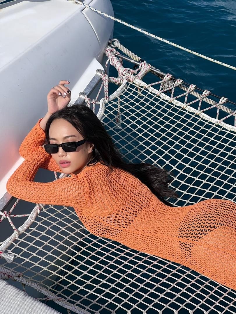 Sắc vóc đẹp khó cưỡng của Diệu Nhi. Ảnh: FBNV