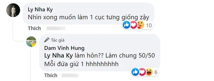 Lý Nhã Kỳ muốn có con sau khi chứng kiến khoảnh khắc của bố con Đàm Vĩnh Hưng. Ảnh: FBNV Lý Nhã Kỳ muốn có con sau khi chứng kiến khoảnh khắc của bố con Đàm Vĩnh Hưng. Ảnh: FBNV