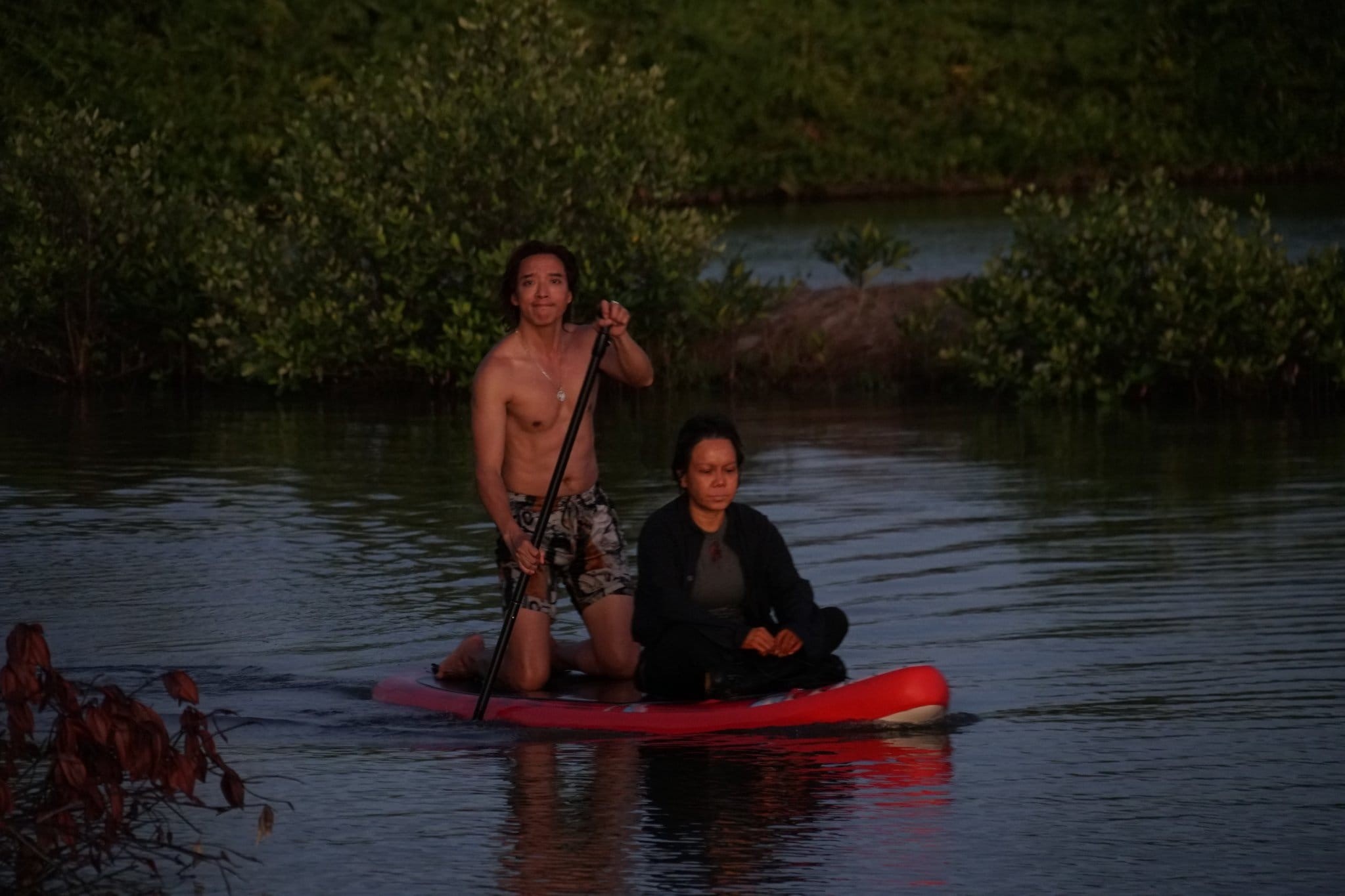 Thân hình vạm vỡ của Hoài Phương khiến bao người bất ngờ. Ảnh: FBNV