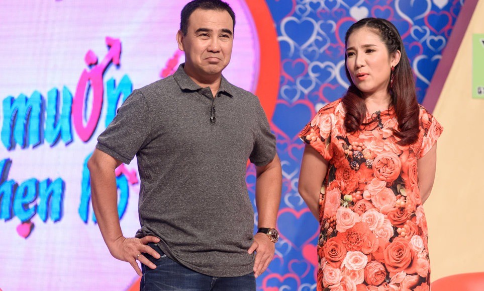 Cát Tường thừa nhận từng có mâu thuẫn với MC Quyền Linh. Ảnh: Internet