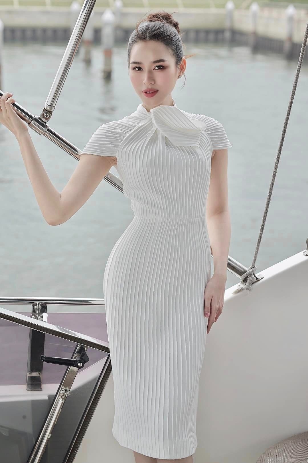 Được gọi là 'hoa hậu cấy lúa' nhưng Đỗ Thị Hà vẫn sang chảnh hết phần thiên hạ - Ảnh 1