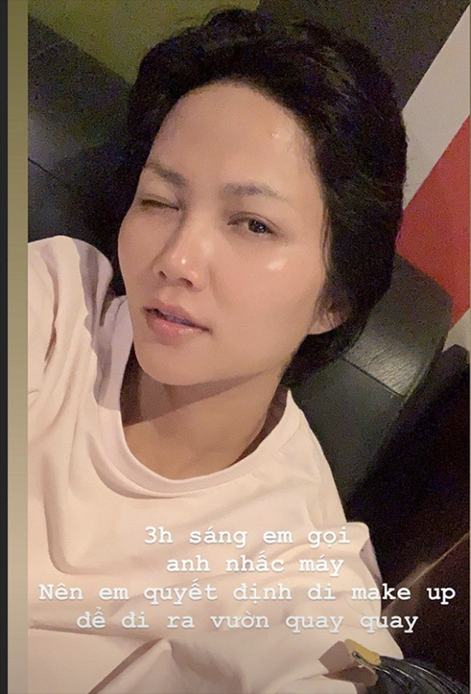 H'Hen Niê không thiếu những lần khoe gương mặt mộc không son phấn. Ảnh: Internet