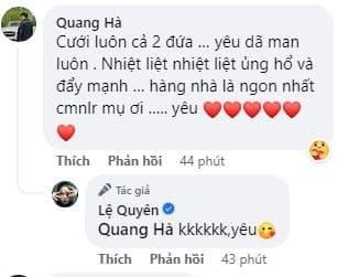 Lệ Quyên bị giục cưới sau 2 năm mặn nồng bên trai trẻ: Phản ứng của nữ ca sĩ gây chú ý 4 Lệ Quyên bị giục cưới sau 2 năm mặn nồng bên trai trẻ: Phản ứng của nữ ca sĩ gây chú ý 4