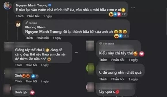 Nam diễn viên đã có rất nhiều lần trêu vợ của mình. Ảnh: FBNV Nam diễn viên đã có rất nhiều lần trêu vợ của mình. Ảnh: FBNV