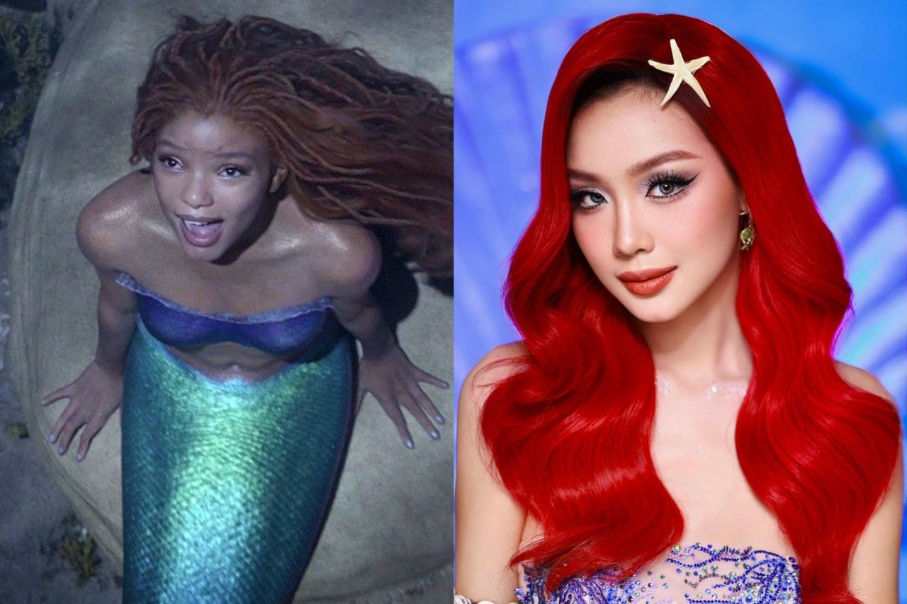 Tạo hình của Bảo Ngọc còn được khen ngợi 'vượt mặt' tạo hình trong phim điện ảnh. Ảnh: Internet