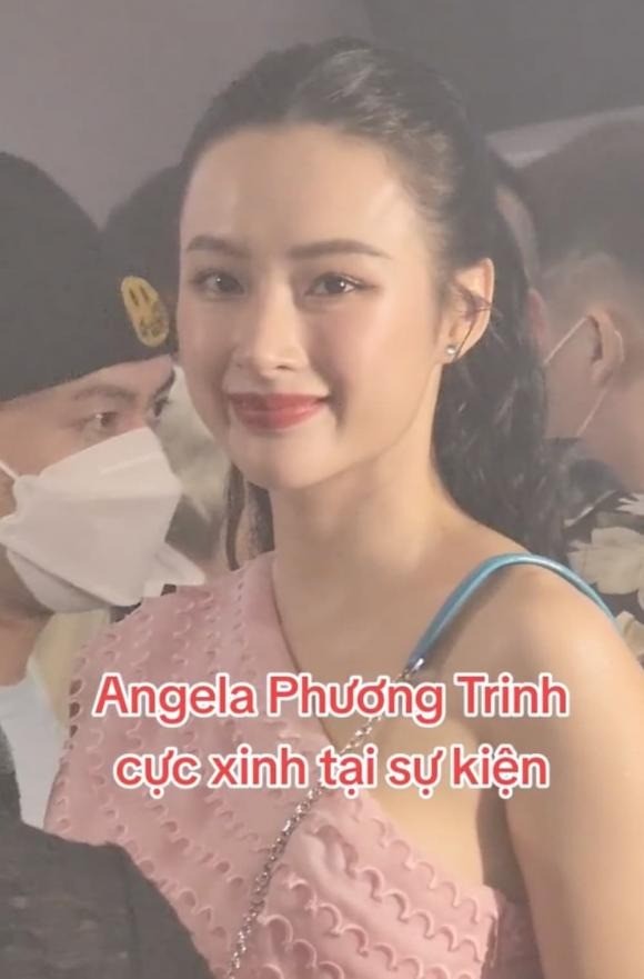 Nhan sắc tỏa sáng của Angela Phương Trinh qua cam thường. Ảnh: Chụp màn hình