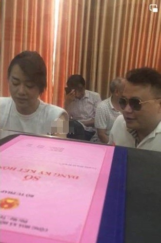 Gương mặt phấn khởi của Phương Oanh và shark Bình. Ảnh: Internet Gương mặt phấn khởi của Phương Oanh và shark Bình. Ảnh: Internet