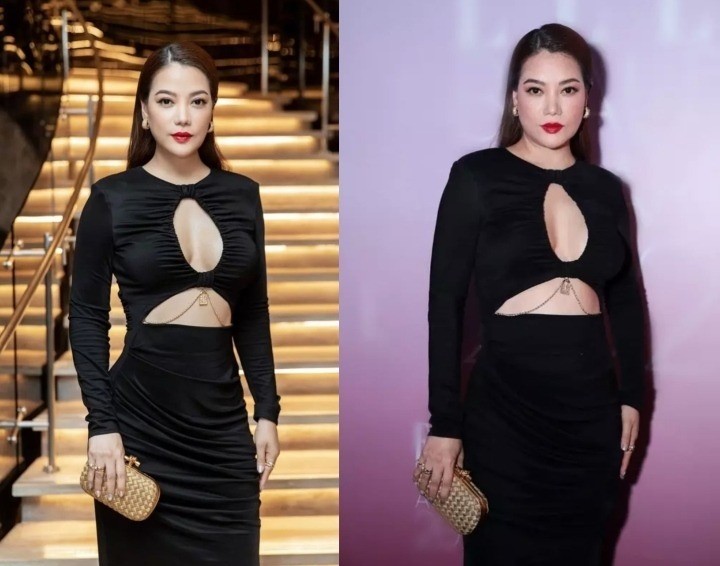 Sao Việt sắc vóc thật qua cam thường: Mai Phương Thúy vòng 2 bèo nhèo, Angela Phương Trinh hóa 'nấm lùn' - Ảnh 1