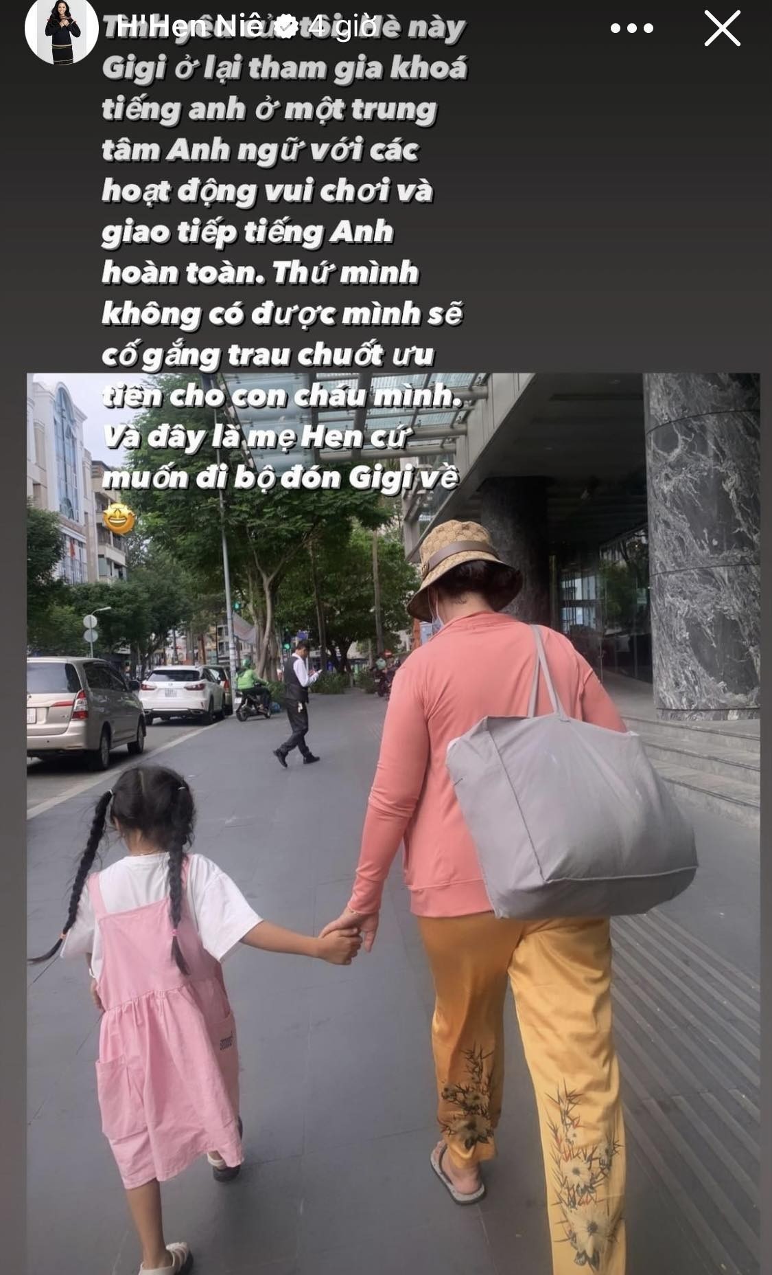 H'Hen tiết lộ về tình yêu của mình. Ảnh: FBNV H'Hen tiết lộ về tình yêu của mình. Ảnh: FBNV