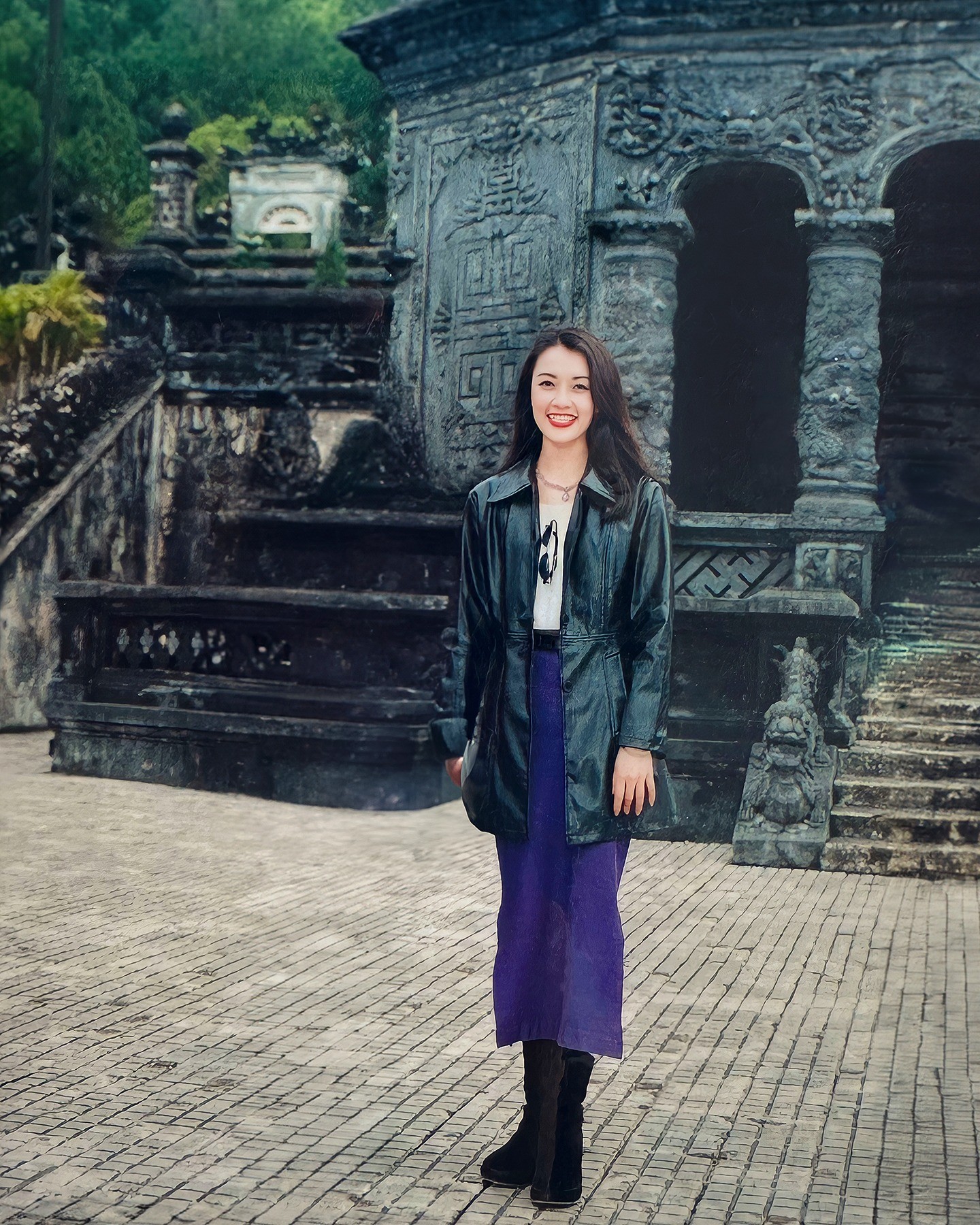 Diện mạo tươi tắn thời trẻ của Vân Dung. Ảnh: FBNV Diện mạo tươi tắn thời trẻ của Vân Dung. Ảnh: FBNV