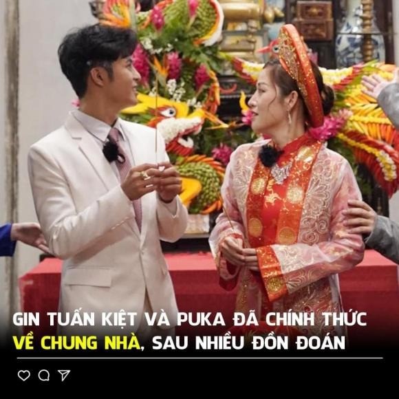 Sao Việt 9/7: Sự thật Puka - Gin Tuấn Kiệt cưới, nam diễn viên bị phản ứng khi ủng hộ chồng cũ Diệp Lâm Anh - Ảnh 1 Sao Việt 9/7: Sự thật Puka - Gin Tuấn Kiệt cưới, nam diễn viên bị phản ứng khi ủng hộ chồng cũ Diệp Lâm Anh - Ảnh 1