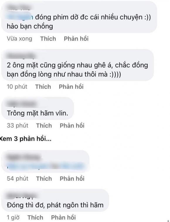 Diễn viên Anh Tuấn bị CDM ném đá vì phát ngôn của mình. Ảnh: FBNV Diễn viên Anh Tuấn bị CDM ném đá vì phát ngôn của mình. Ảnh: FBNV