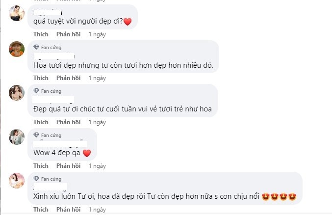 CDM hết lời khen ngợi nhan sắc Cẩm Ly. Ảnh: FBNV CDM hết lời khen ngợi nhan sắc Cẩm Ly. Ảnh: FBNV