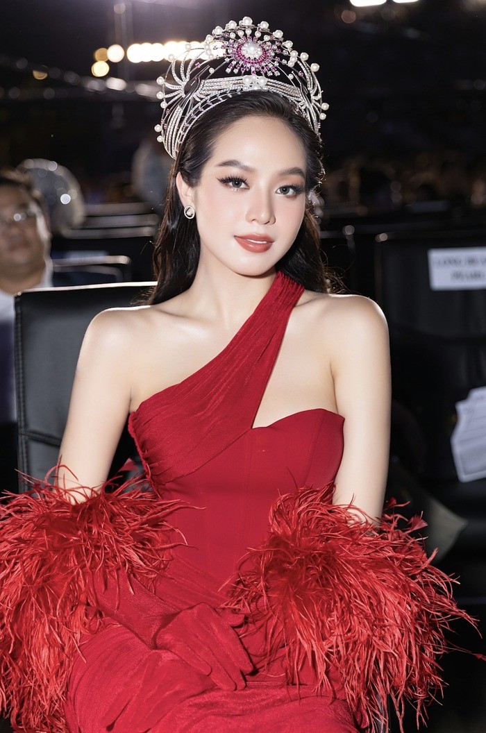 Hoa hậu Thanh Thủy trong đêm chung kết Miss World Vietnam 2023. Ảnh: Internet Hoa hậu Thanh Thủy trong đêm chung kết Miss World Vietnam 2023. Ảnh: Internet