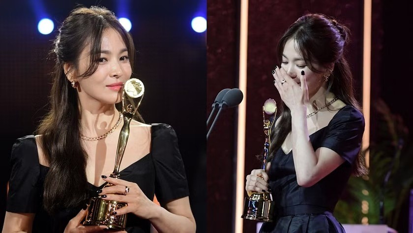 Song Hye Kyo tại Lễ trao giải Rồng Xanh. Ảnh: Internet Song Hye Kyo tại Lễ trao giải Rồng Xanh. Ảnh: Internet