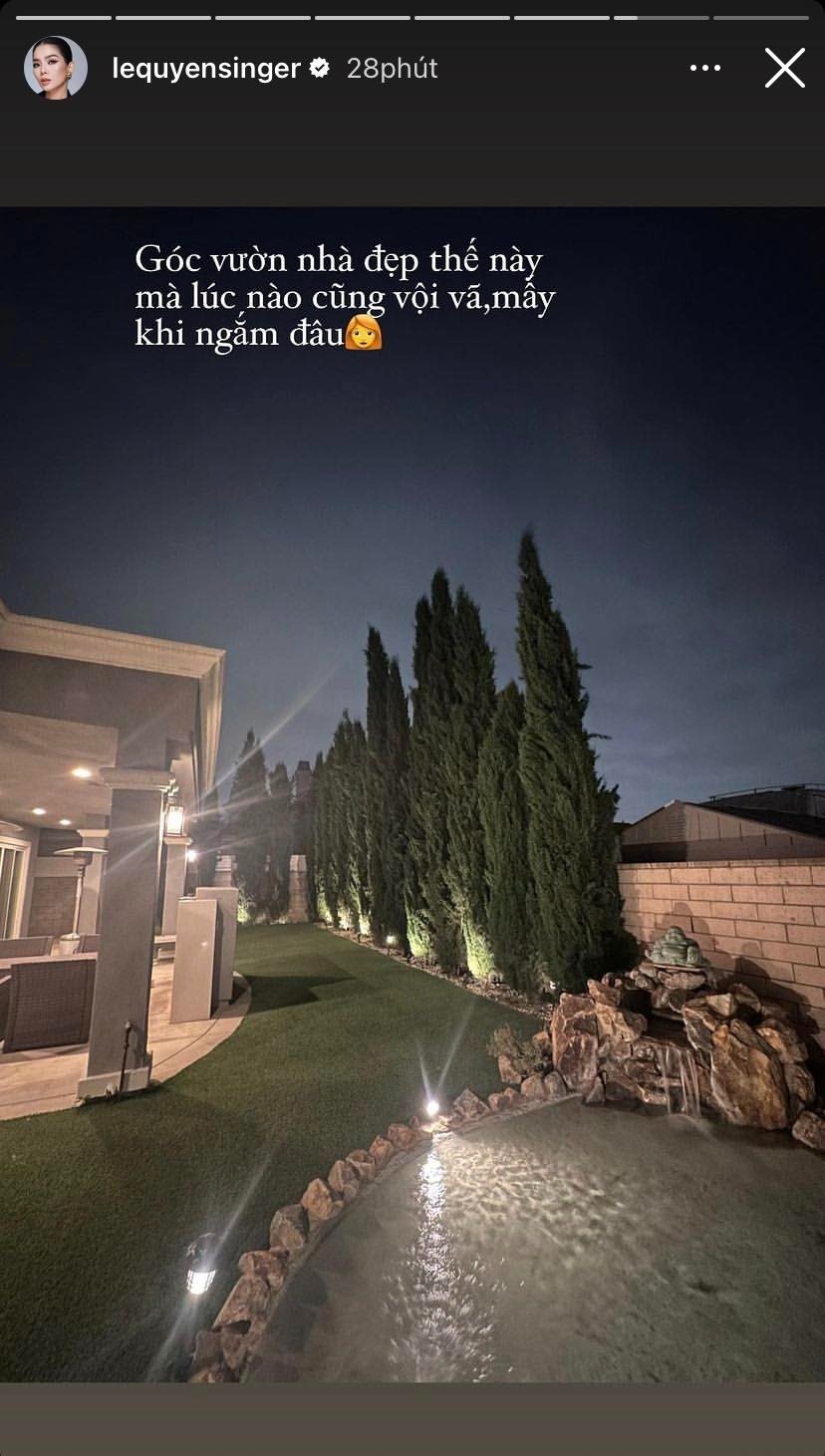 Lệ Quyên hiếm hoi tiết lộ về cơ ngơi 'khủng' ở xứ cờ hoa - Ảnh 1 Lệ Quyên hiếm hoi tiết lộ về cơ ngơi 'khủng' ở xứ cờ hoa - Ảnh 1