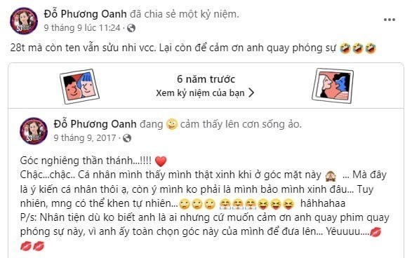Sao Việt 11/9: Phương Oanh tiết lộ quá khứ 'sửu nhi', sự thật việc Puka và Gin Tuấn Kiệt 'cưới chạy bầu' - Ảnh 1 Sao Việt 11/9: Phương Oanh tiết lộ quá khứ 'sửu nhi', sự thật việc Puka và Gin Tuấn Kiệt 'cưới chạy bầu' - Ảnh 1