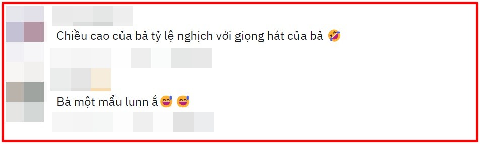 CDM phản ứng với khoảnh khắc này của nữ ca sĩ. Ảnh: Chụp màn hình CDM phản ứng với khoảnh khắc này của nữ ca sĩ. Ảnh: Chụp màn hình