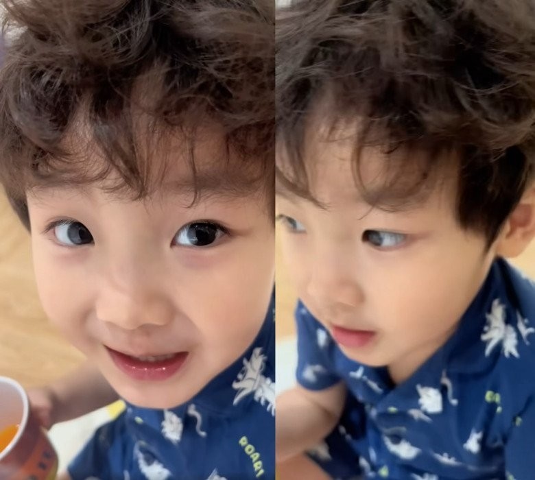 Con trai Hòa Minzy nói thẳng về mối quan hệ giữa bố và mẹ khiến ai nấy bất ngờ - Ảnh 1 Con trai Hòa Minzy nói thẳng về mối quan hệ giữa bố và mẹ khiến ai nấy bất ngờ - Ảnh 1