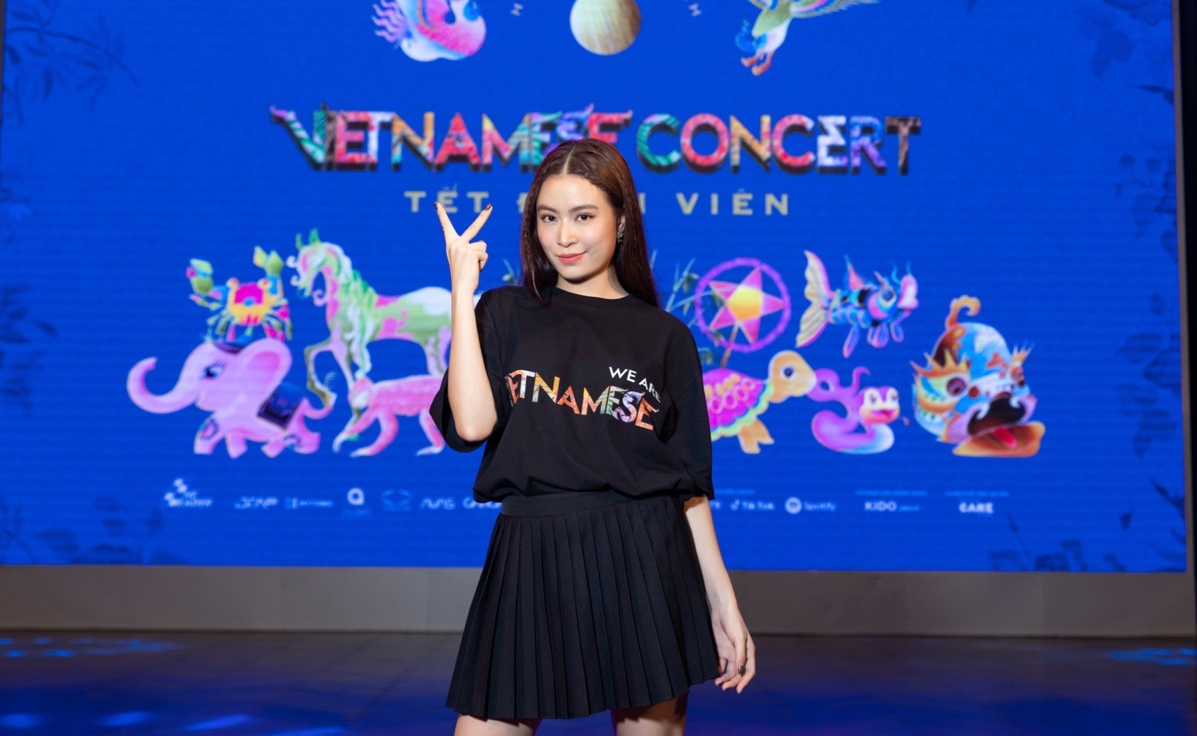 Hoàng Thùy Linh đang chuẩn bị cho Vietnamese Concert. Ảnh: Internet