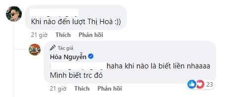 Hòa Minzy thẳng thắn nói về dự định lên xe hoa của mình. Ảnh: FBNV Hòa Minzy thẳng thắn nói về dự định lên xe hoa của mình. Ảnh: FBNV