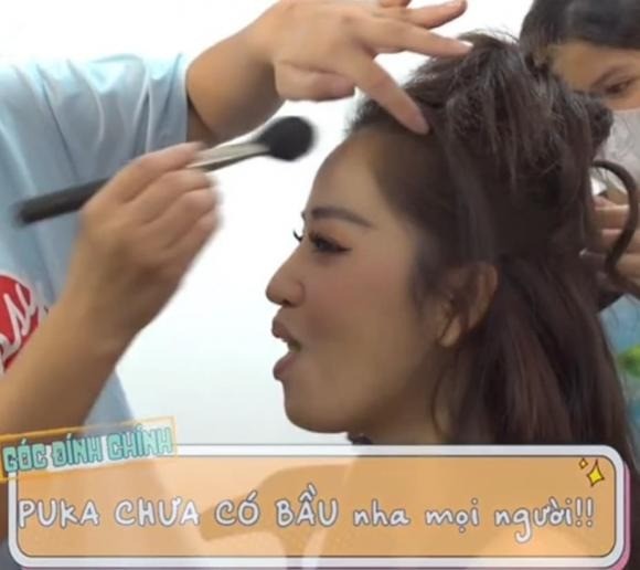 Puka phủ nhận tin đồn mang thai. Ảnh: Chụp màn hình Puka phủ nhận tin đồn mang thai. Ảnh: Chụp màn hình