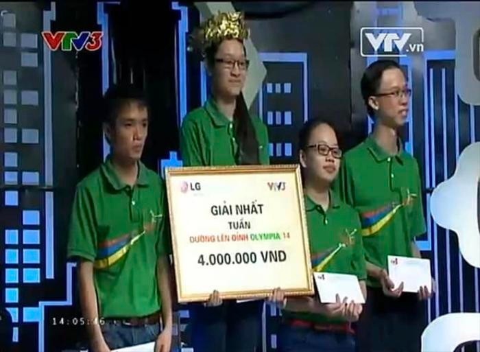 Thúy Huyền vào năm 2014 khi tham dự Đường lên đỉnh Olympia. Ảnh: Internet Thúy Huyền vào năm 2014 khi tham dự Đường lên đỉnh Olympia. Ảnh: Internet