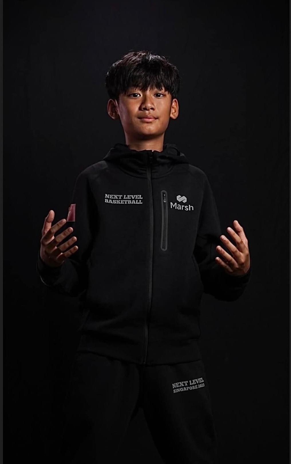 Kỳ Anh 12 tuổi và cực điển trai trong loạt ảnh mới đây. Ảnh: FBNV