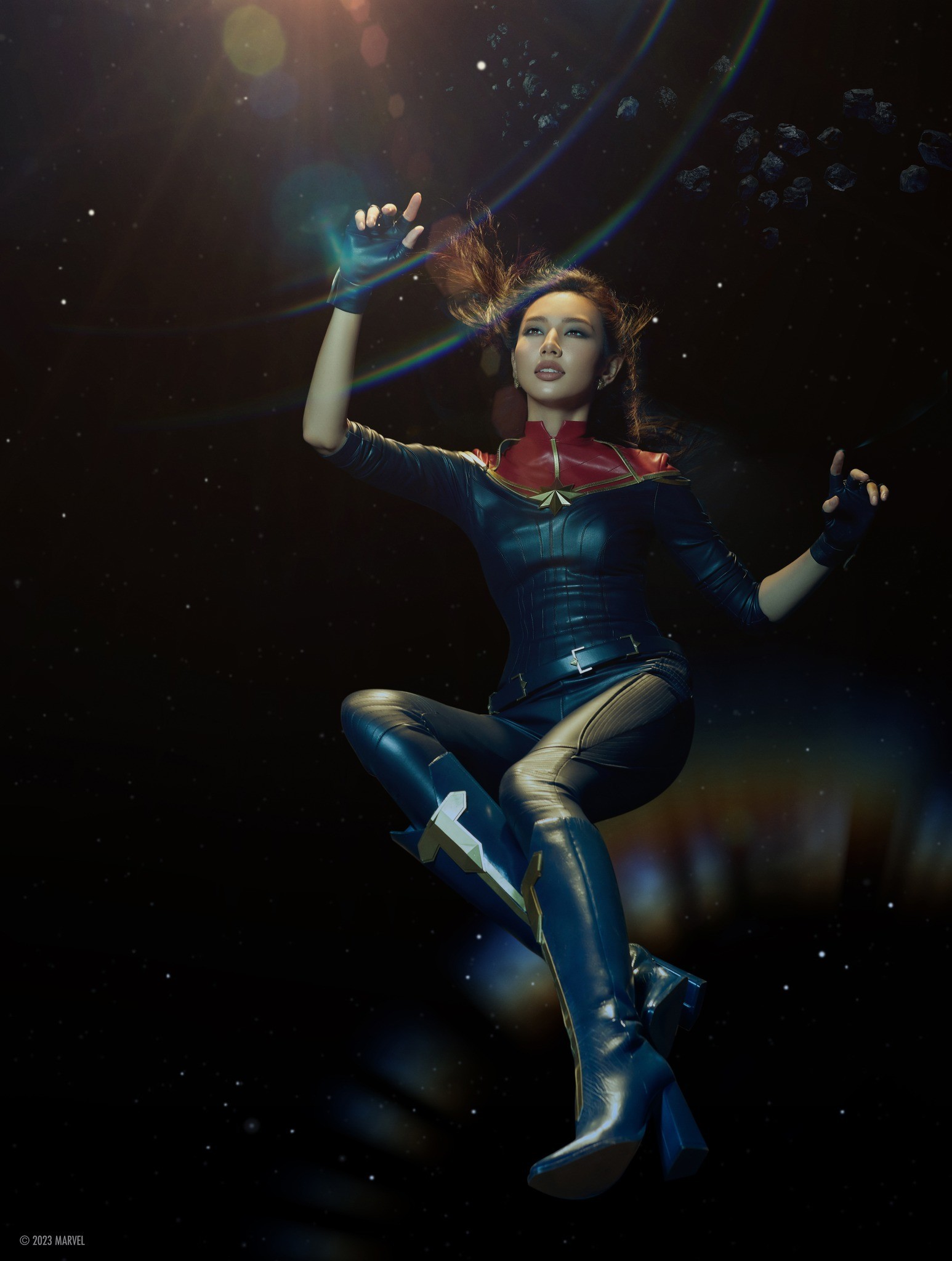 Màn hóa thân đầy ấn tượng của Thùy Tiên. Ảnh: FBNV