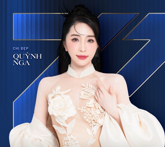 Quỳnh Nga là 1 trong 30 chị đẹp tại chương trình Chị Đẹp Đạp Gió Rẽ Sóng. Ảnh: Internet Quỳnh Nga là 1 trong 30 chị đẹp tại chương trình Chị Đẹp Đạp Gió Rẽ Sóng. Ảnh: Internet