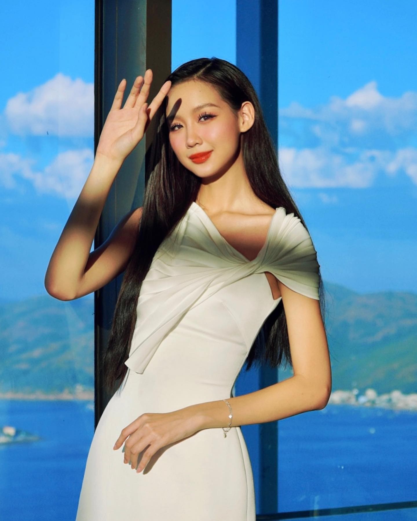 Nhan sắc của Bảo Ngọc ngày một thăng hạng. Ảnh: FBNV