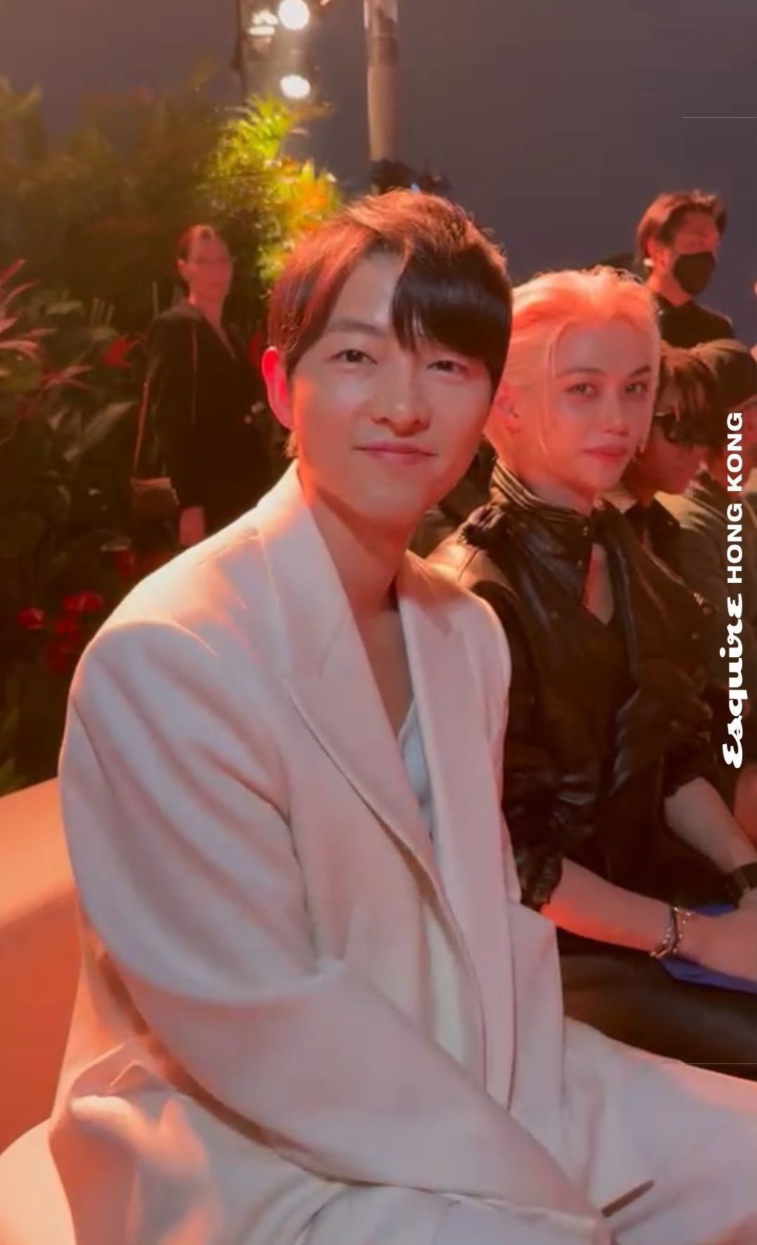 Song Joong Ki tại sự kiện thời trang mới đây. Ảnh: Internet