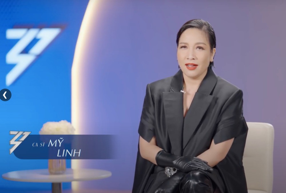 Mỹ Linh trong chương trình Chị Đẹp Đạp Gió Rẽ Sóng. Ảnh: Internet